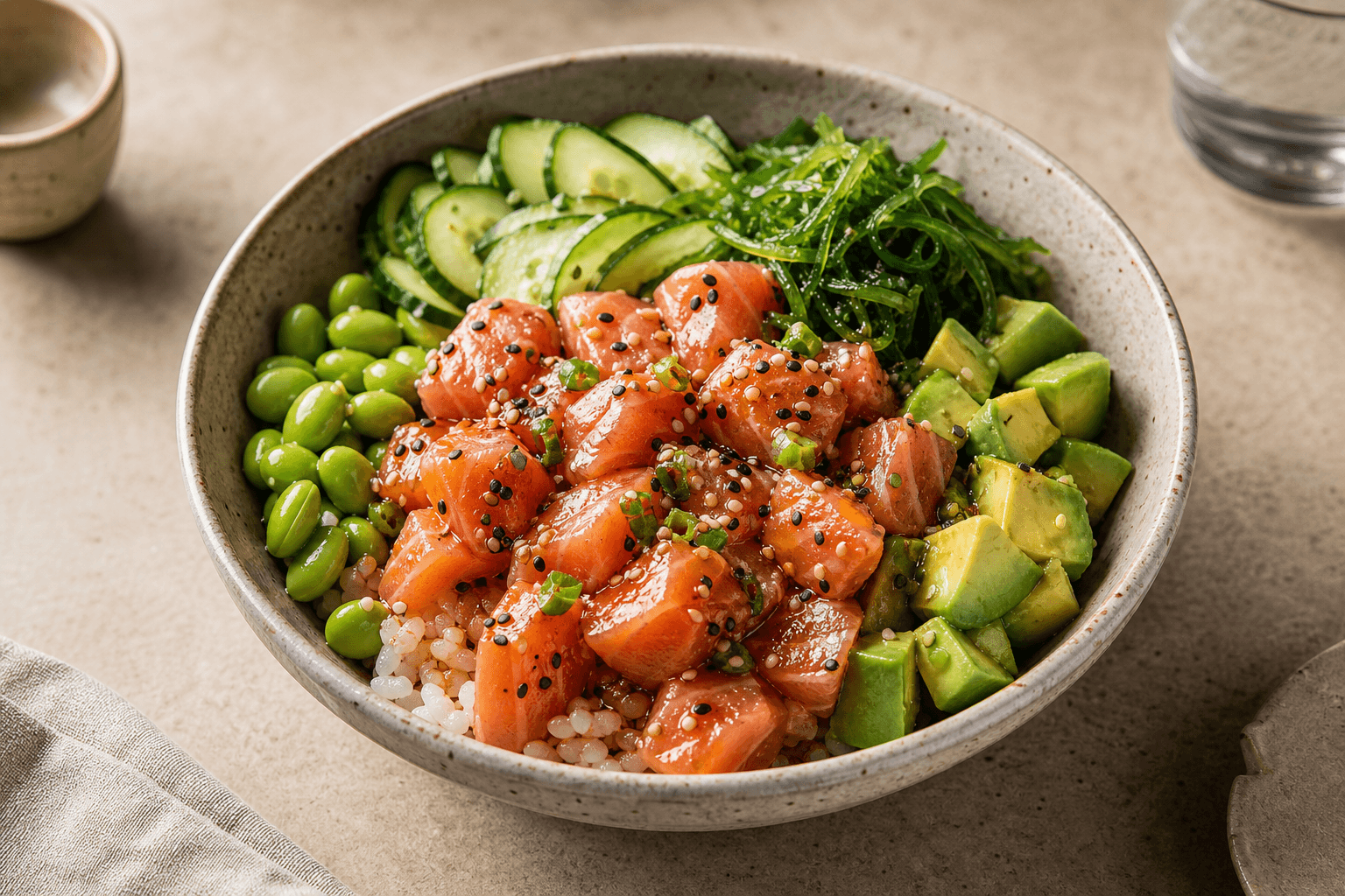 Salmon Poke Bowl